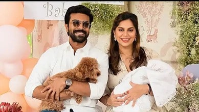 Ram Charan and Upasana Konidela