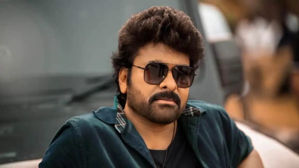 Chiranjeevi wearing sunglasses after surgery, sharing health update.