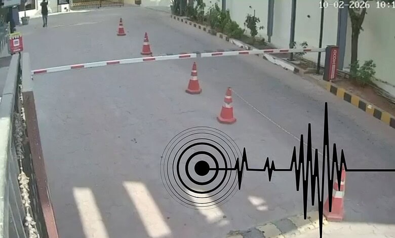 Hyderabad residents report mild earthquake in parts of city.