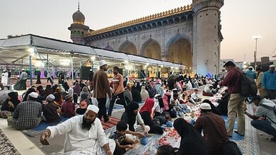 First iftaar served at Makkah Masjid, Hyderabad on February 19.