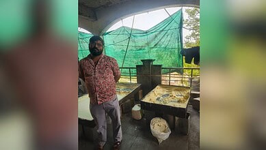 Police raid on substandard fenia unit in Jiyaguda ahead of Eid, Hyderabad authorities inspect food safety.