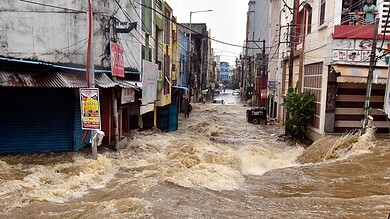 Flooding in Hyderabad