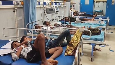 74 students of Devarapalli Government Tribal Welfare School in Andhra's Polavaram district fall ill after consuming breakfast