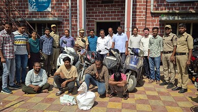 Excise department arrests four for drug peddling in Hyderabad's Jummerat Bazaar