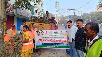 GHMC conducts sanitation drive across 300 wards