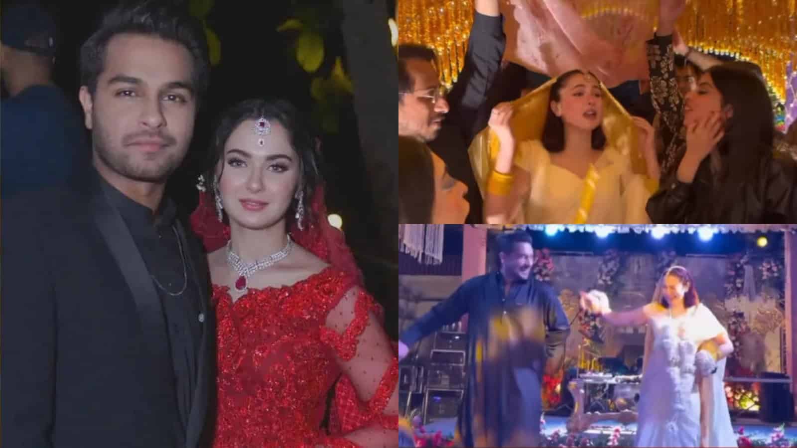 Hania Aamir and Asim Azhar