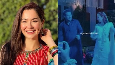 Hania Aamir and Asim Azhar