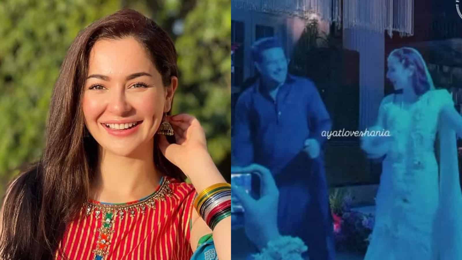Hania Aamir and Asim Azhar