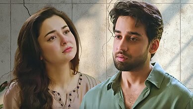 Hania Aamir and Bilal Abbas Khan from Meri Zindagi Hai Tu