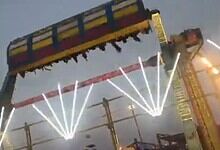 Ride collapses at Surajkund International Crafts Mela in Haryana's Faridabad