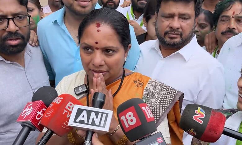 Telangana Jagruti President Kalvakuntla Kavitha