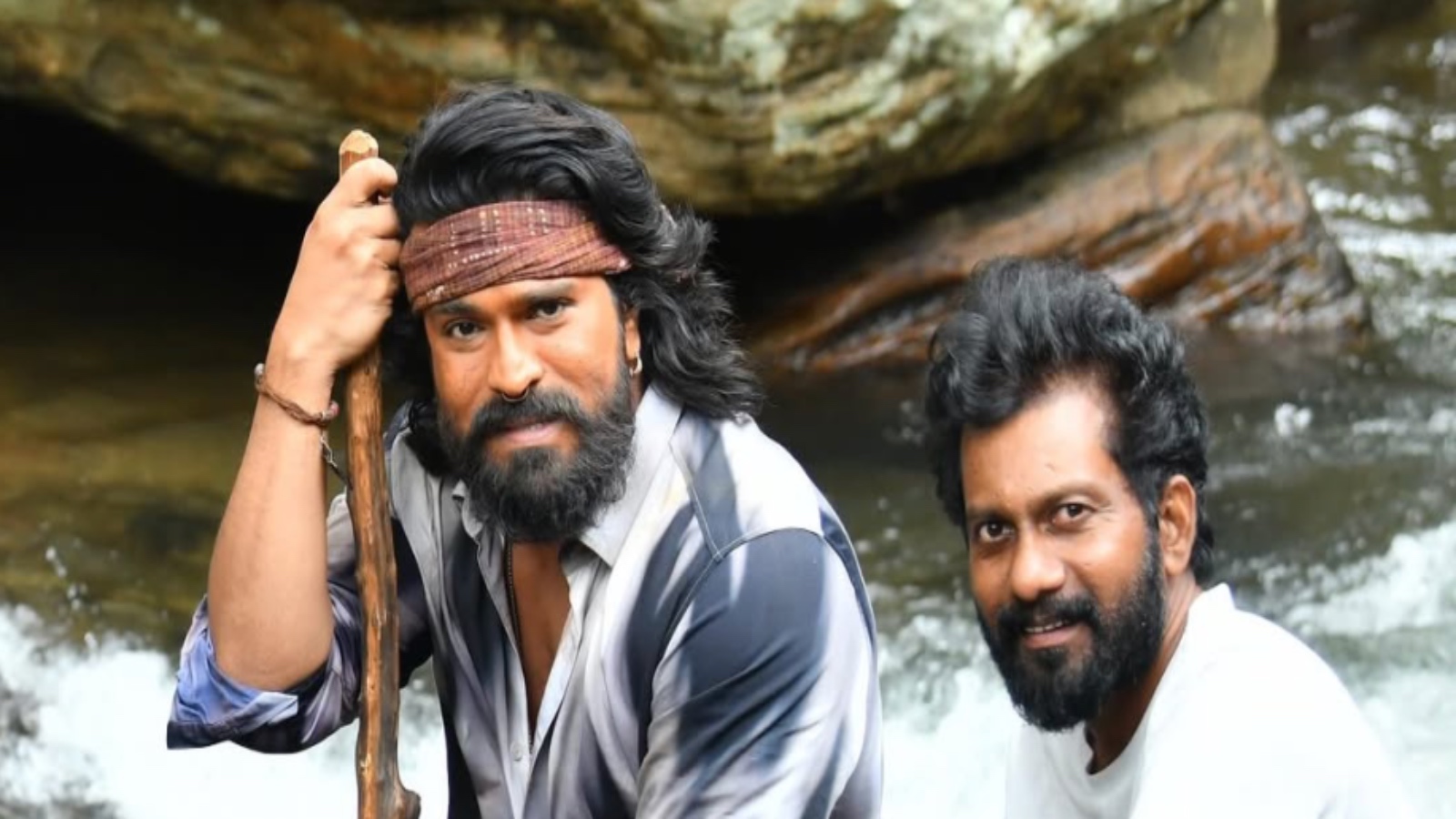 Ram Charan applauds Buchi Babu's dedication during birthday celebration.