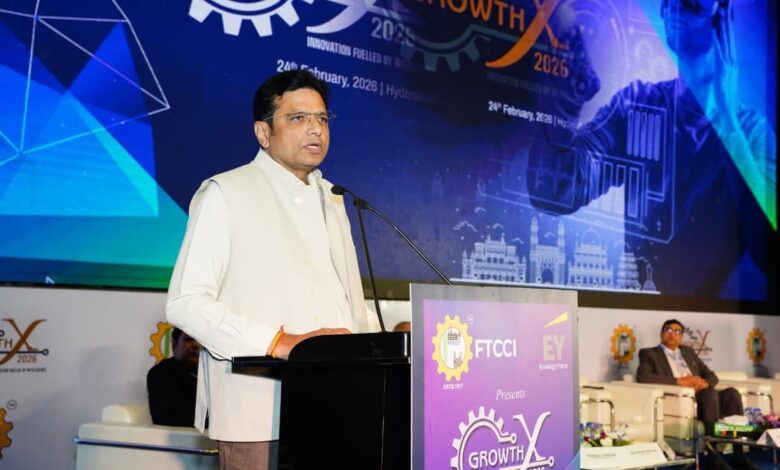 Image of Telangana IT and Industries minister Sridhar Babu.