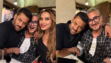 Salman Khan, Saad Lamjarred and Iulia Vantur