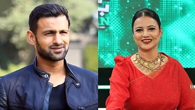 Shoaib Malik and Mizna Waqas