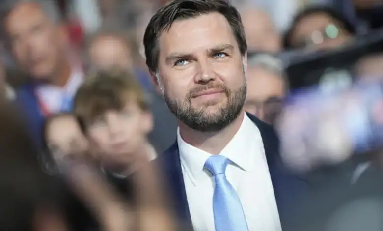 US Vice President JD Vance at a public event.
