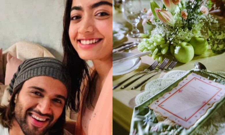 Vijay Deverakonda and Rashmika Mandanna