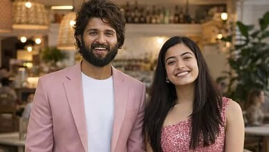 Vijay Deverakonda and Rashmika Mandanna