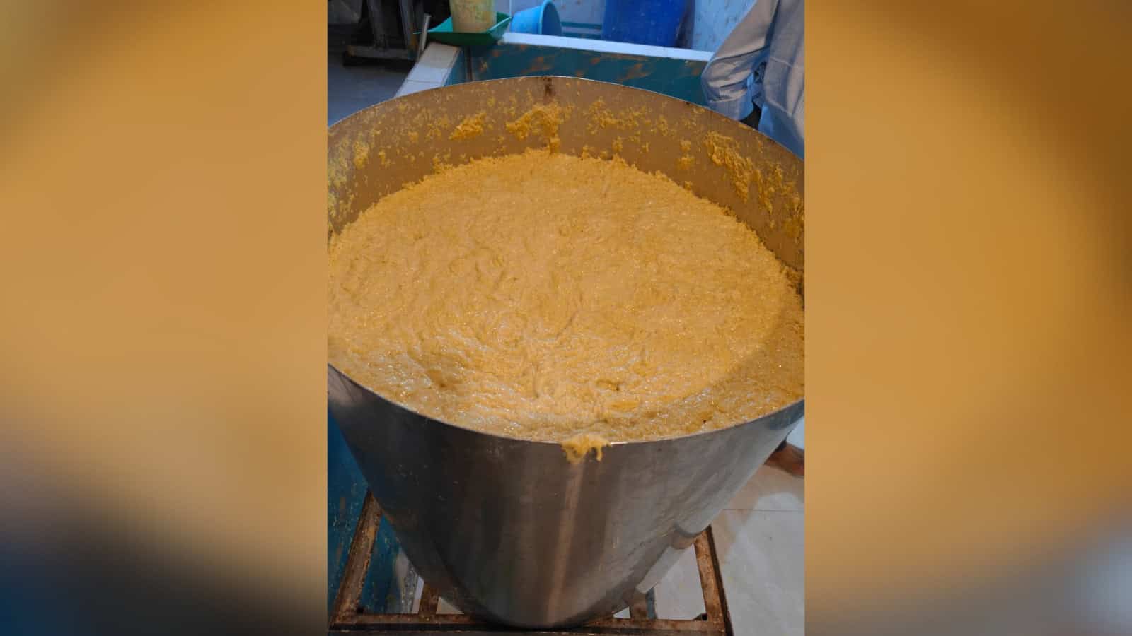 Adulterated ginger paste seized in Hyderabad by authorities.