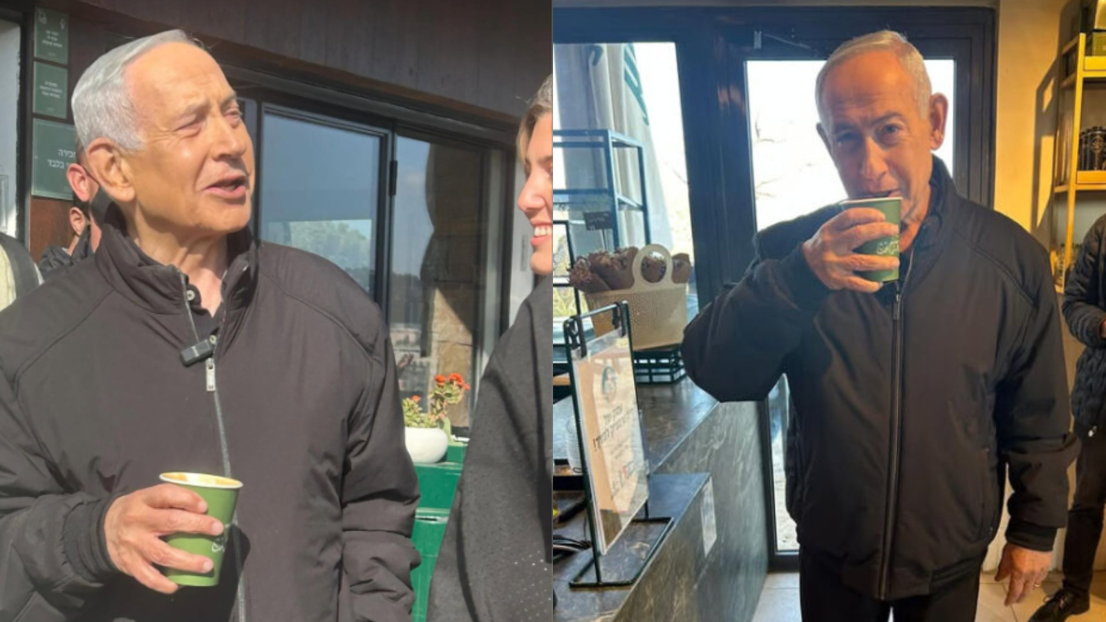 Benjamin Netanyahu's cafe visit sparks skepticism