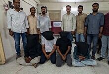 Hyderabad police arrest burglary gang members, property worth Rs 13 L seized.