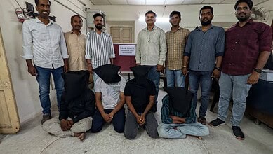 Hyderabad police arrest burglary gang members, property worth Rs 13 L seized.