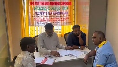 GHMC conducts Property Tax Parishkaram across all circles on March 1.