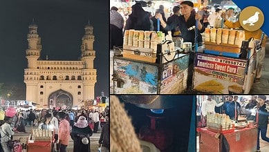 Hyderabad's Charminar area faces fire risk due to LPG cylinders at stalls