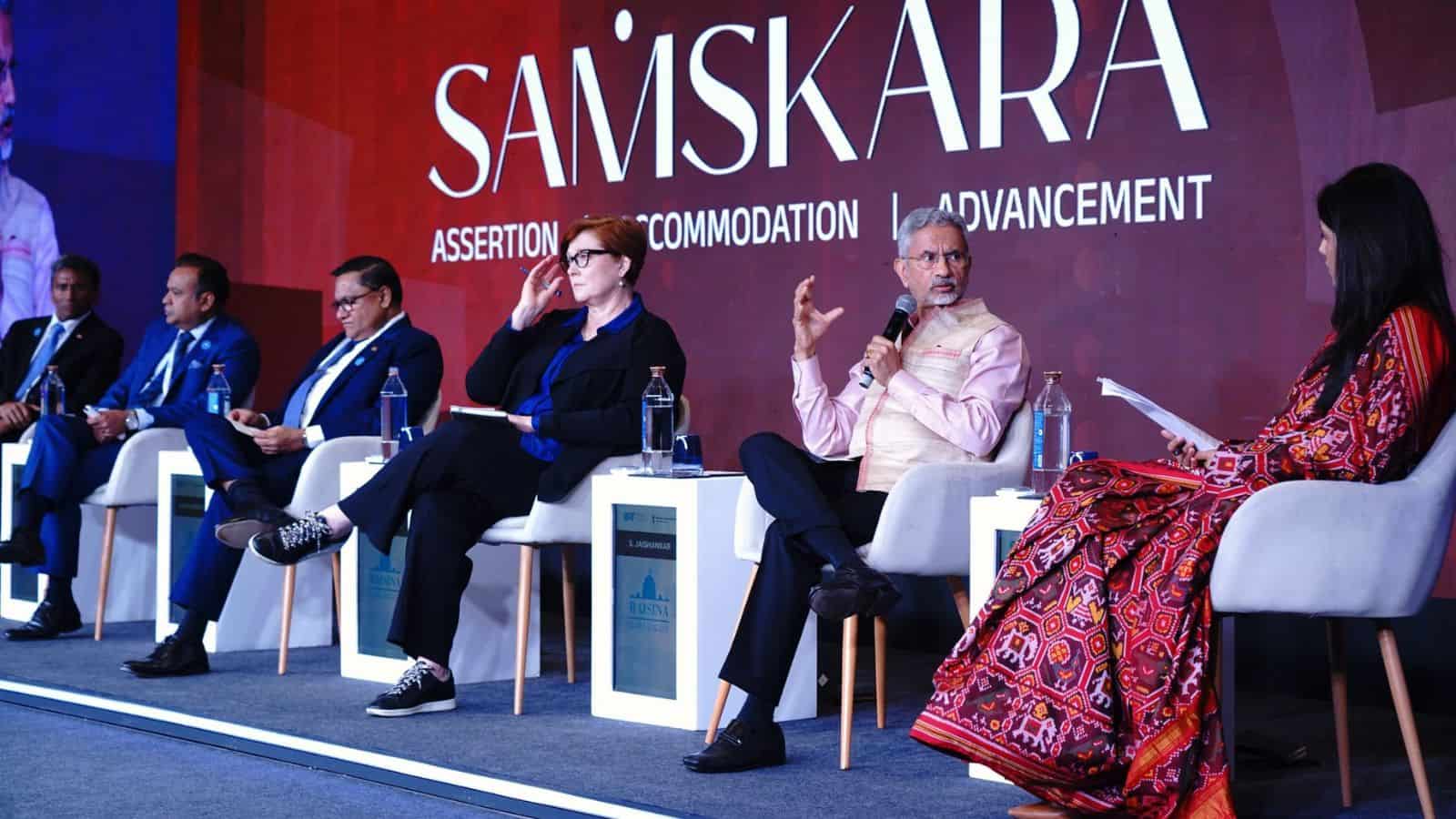 External Affairs Minister S Jaishankar at Raisina Dialogue