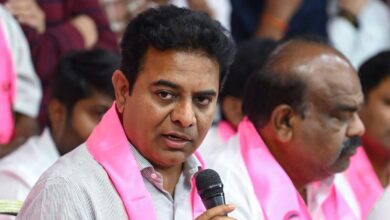 Bharat Rashtra Samithi (BRS) working president KT Rama Rao