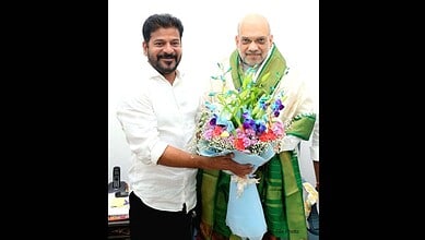 Telangana CM Revanth meets Amit Shah to discuss IPS officer allocations.