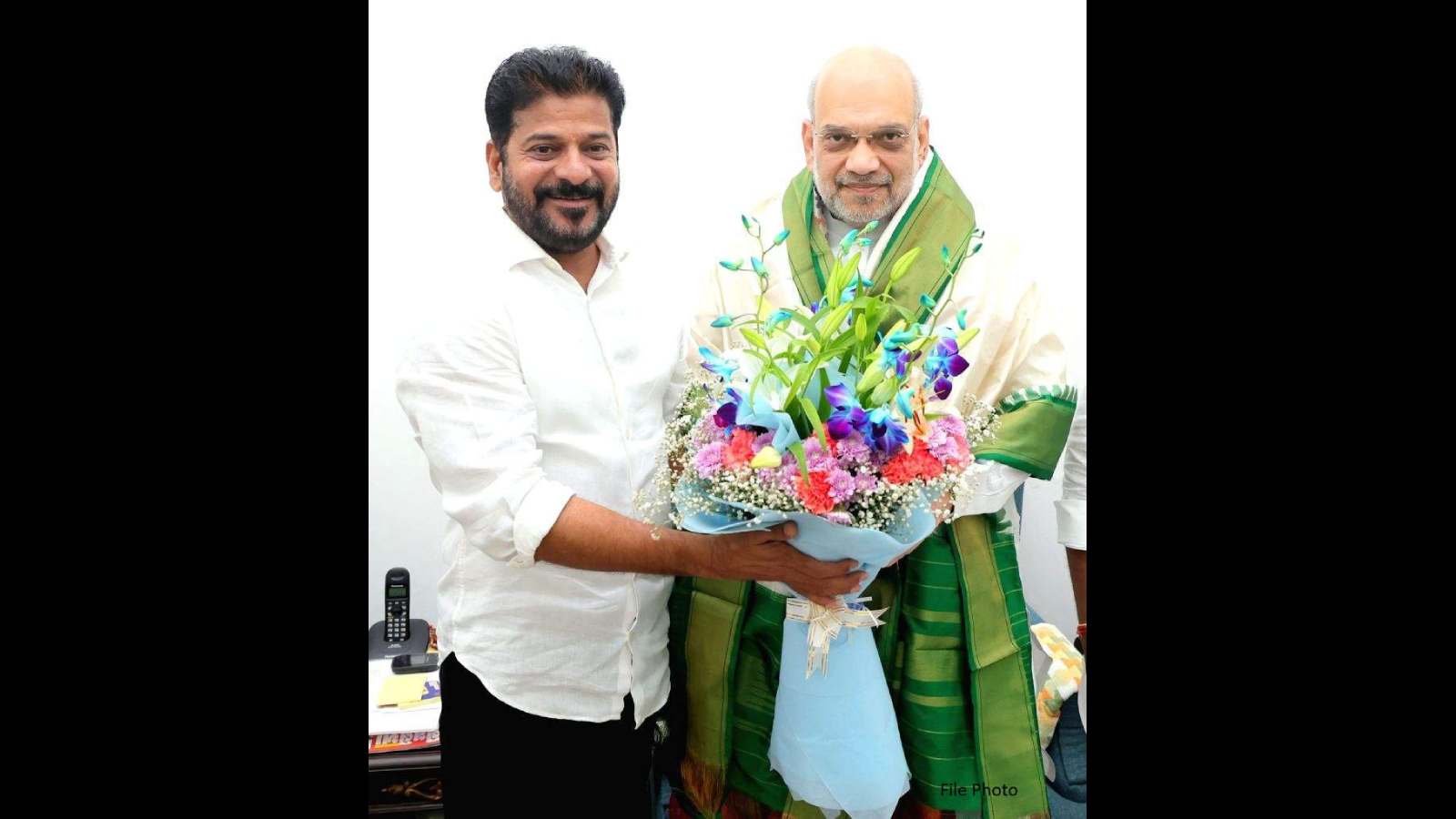 Telangana CM Revanth meets Amit Shah to discuss IPS officer allocations.