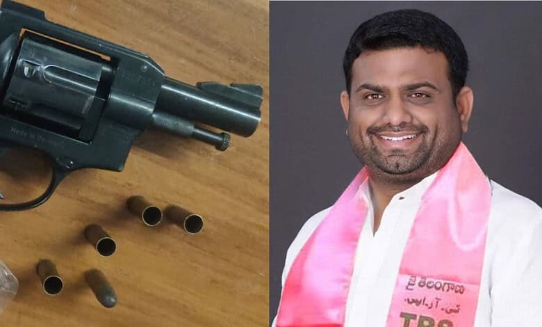 Cocaine and firearm recovered during police raid at Pilot Rohith Reddy’s Moinabad farmhouse in Hyderabad.