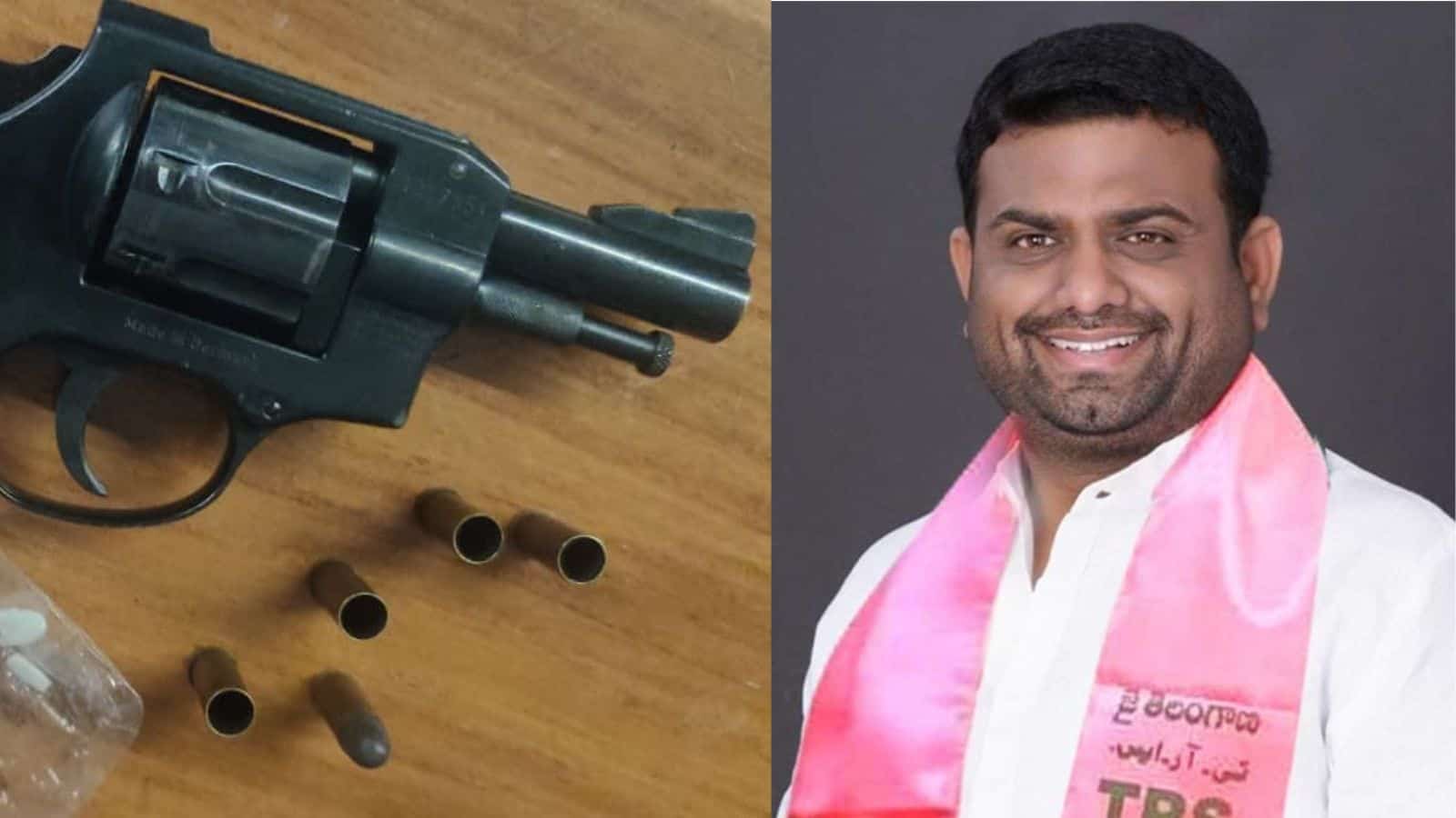 Cocaine and firearm recovered during police raid at Pilot Rohith Reddy’s Moinabad farmhouse in Hyderabad.