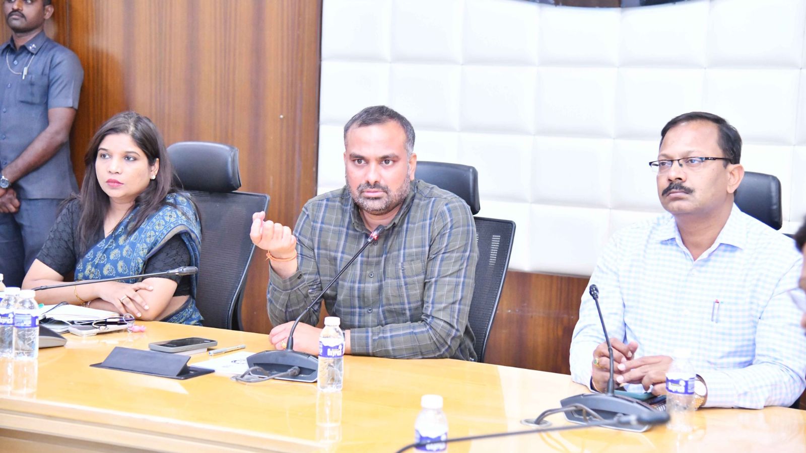 E-waste and biomedical waste collection meeting in Hyderabad, GHMC officials discuss 100% compliance with.