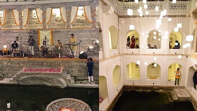 Hyderabad's viral stepwell concerts head to historic Bapu Ghat Baoli