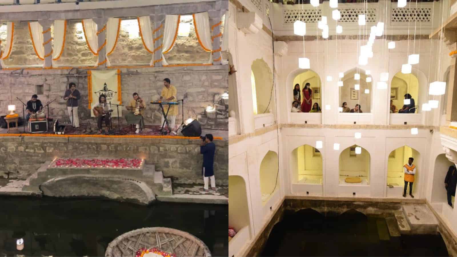 Hyderabad's viral stepwell concerts head to historic Bapu Ghat Baoli