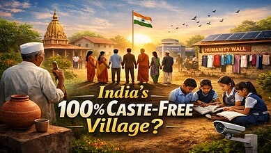 Village in India promoting caste equality with diverse community and cultural harmony.