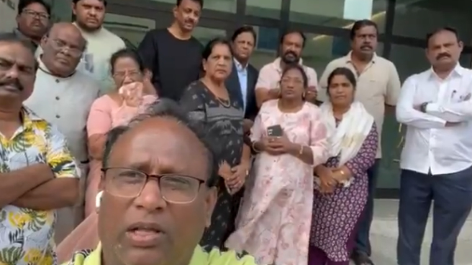 Stranded Telugu tourists in Bahrain