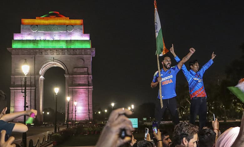 IND wins ICC Men's T20 WC: Celebrations in Delhi