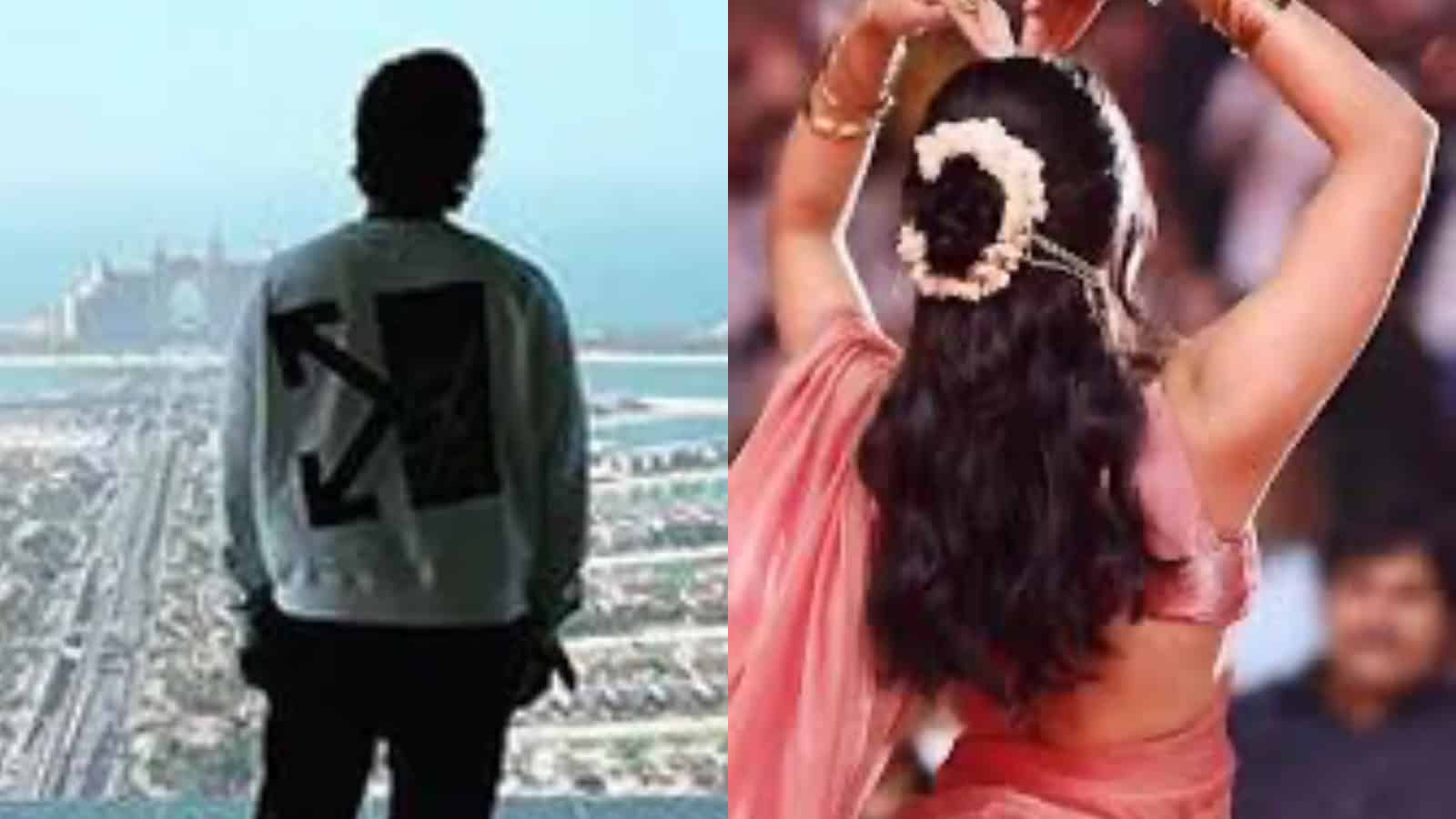 Portrait of a male Tollywood actor looking over a cityscape.