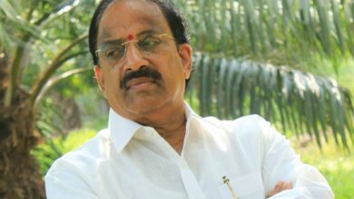 Agriculture Minister Tummala Nageswara Rao announces the release of Rythu Bharosa assistance to farmers in Telangana on March 22.
