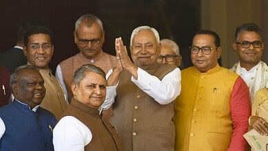 JD (U) President Nitish Kumar after rliqushing Bihar CM Post