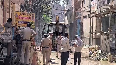 MCD demolishes house in Uttam Nagar linked to Holi clash case, authorities involved in property destructi.