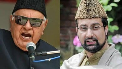 Farooq Abullah and Mirwaiz Umar Farooq