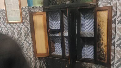 Fire damages mosque in Palwal, Haryana amid Ramadan celebrations. Emergency services respond to the blaze.