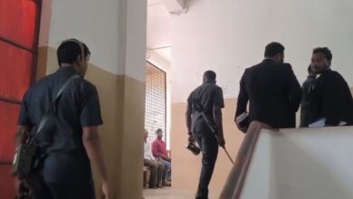 Bomb squad at the Warangal District Court