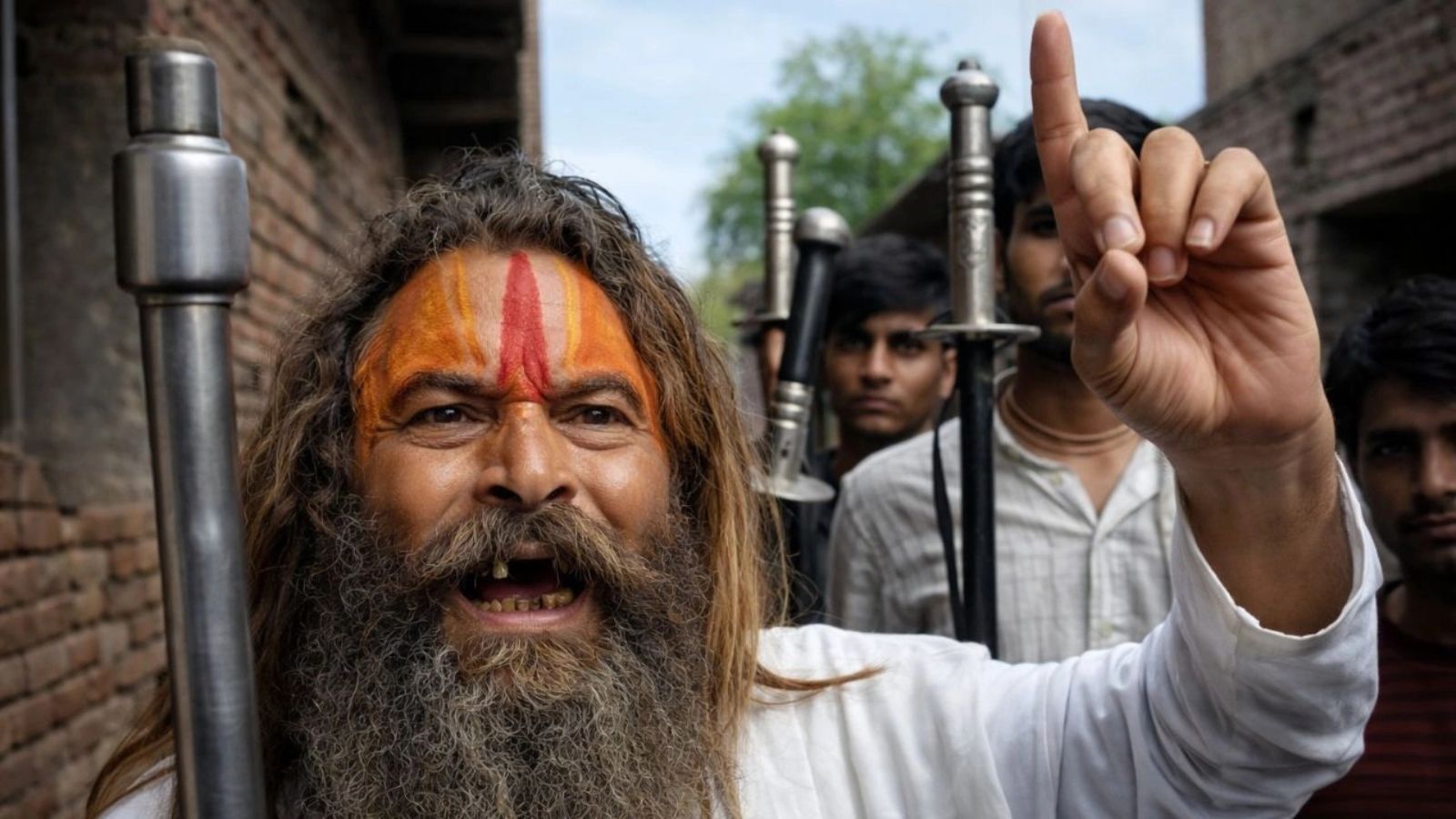 Cow vigilante Farsa Baba