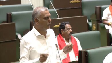 Harish Rao addresses the Telangana Assembly