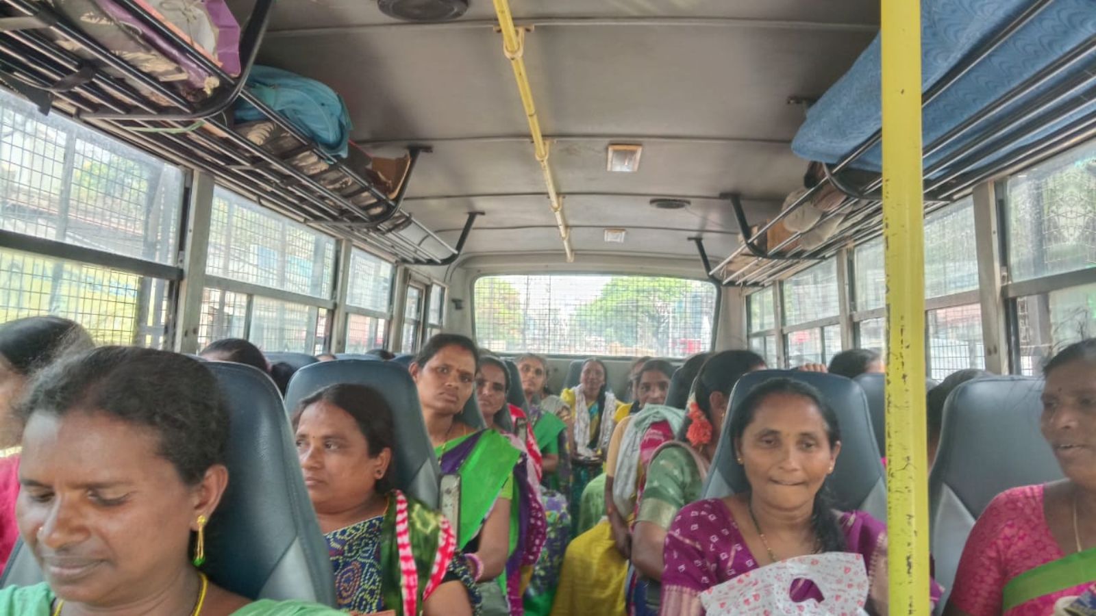 ASHA Workers detained during a protest in Hyderabad